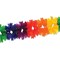 Beistle Club Pack of 12 Packaged Bright Rainbow Festive Pageant Garland Decorations 14.5'